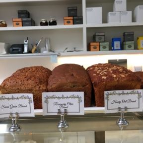 Gluten-free loaves of bread from Lilac Patisserie